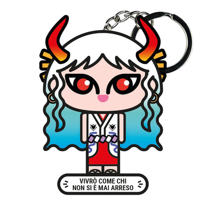 portachiavi smart, micro me, biglietto da visita digitale, one piece, yamato