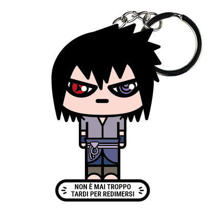 portachiavi smart, micro me, biglietto da visita digitale, sasuke uchiha