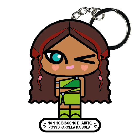 portachiavi smart, micro me, biglietto da visita digitale, winx, aisha