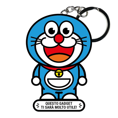 portachiavi smart, micro me, biglietto da visita digitale, doraemon