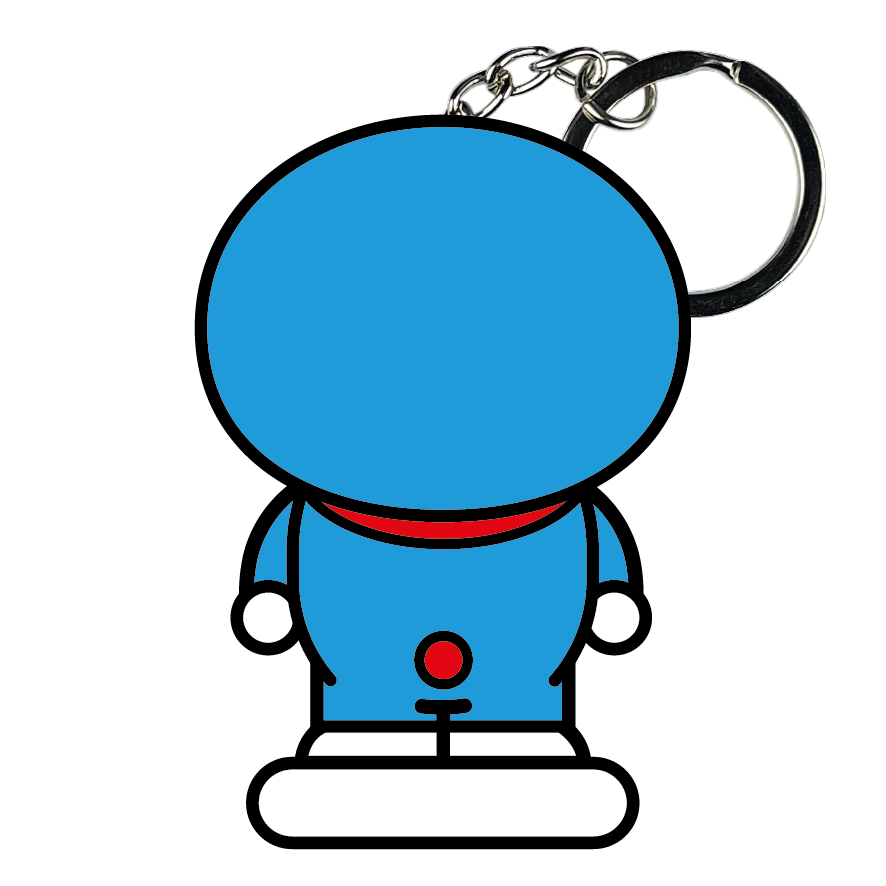 portachiavi smart, micro me, biglietto da visita digitale, doraemon