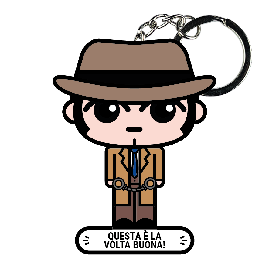 portachiavi smart, micro me, biglietto da visita digitale, lupin, lupen, zenigata