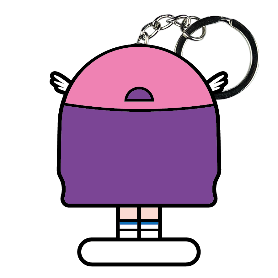 portachiavi smart, micro me, biglietto da visita digitale, arale, dottor slump e arale