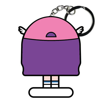 portachiavi smart, micro me, biglietto da visita digitale, arale, dottor slump e arale