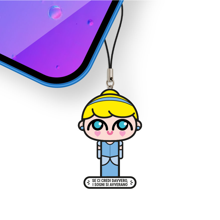 Ciondolo smart NFC per cellulare - Principesse #1