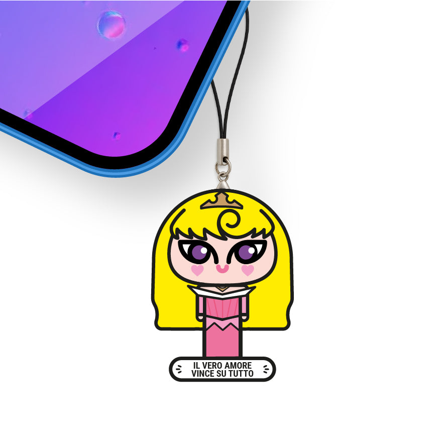 Ciondolo smart NFC per cellulare - Principesse #4