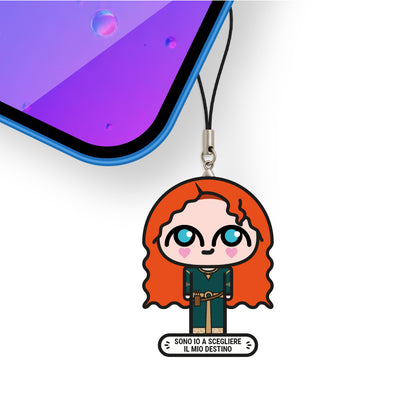 Ciondolo smart NFC per cellulare - Principesse #11