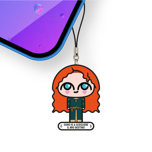 Ciondolo smart NFC per cellulare - Principesse #11