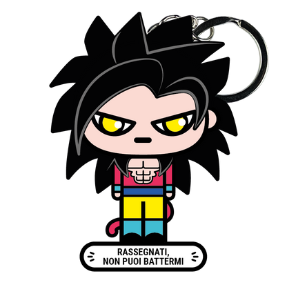 portachiavi smart, micro me, biglietto da visita digitale, dragonball, goku ssj4