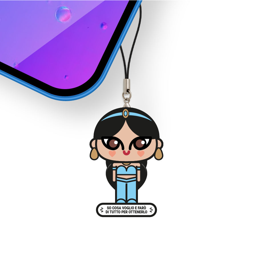 Ciondolo smart NFC per cellulare - Principesse #5