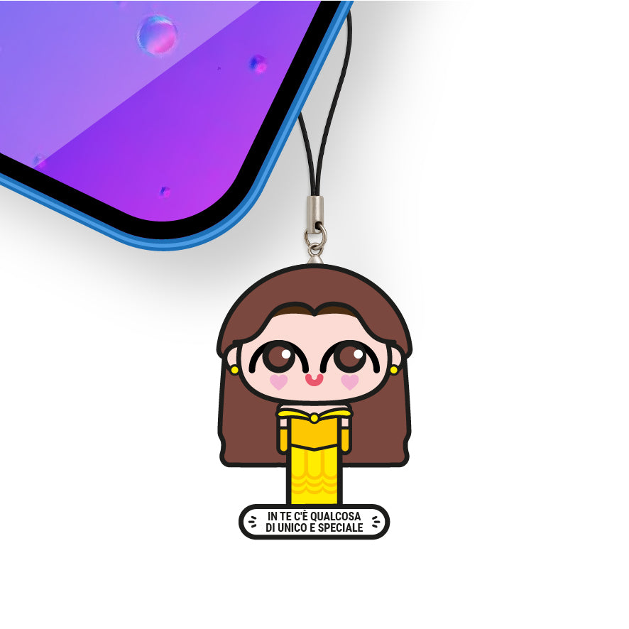 Ciondolo smart NFC per cellulare - Principesse #3