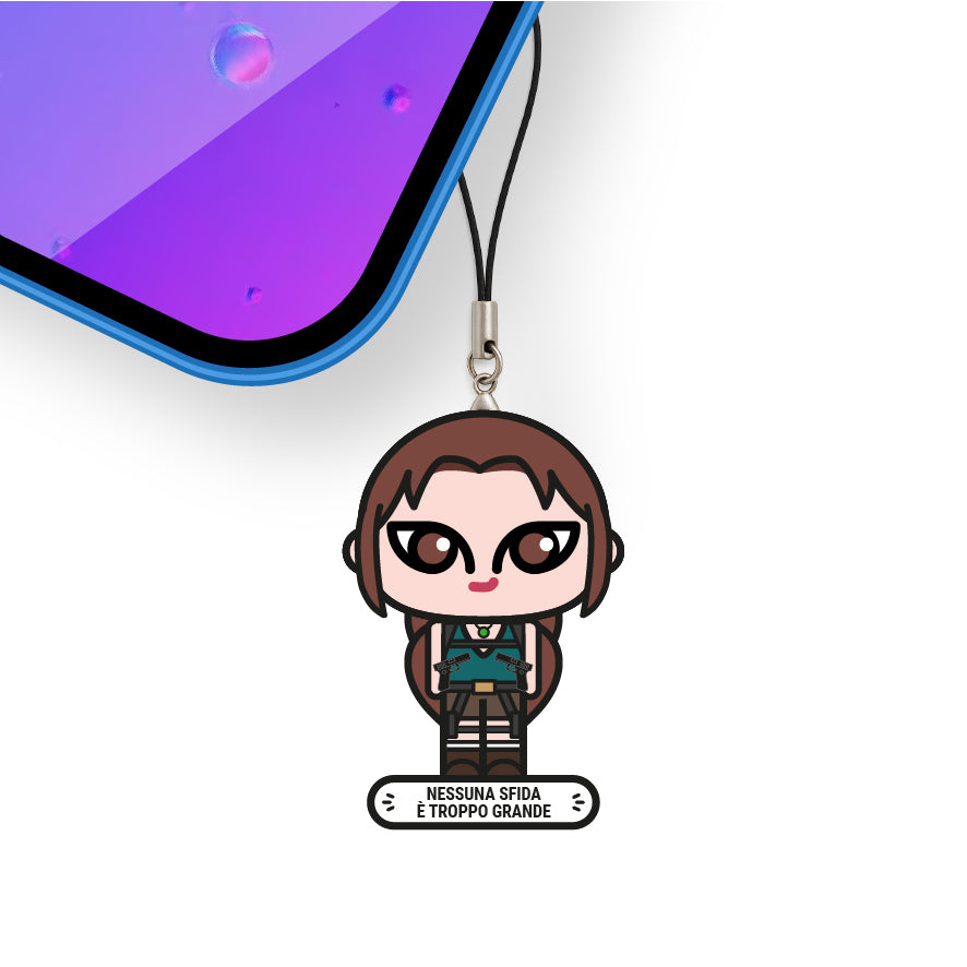 Ciondolo smart NFC per cellulare - Esploratrice di segreti perduti #1