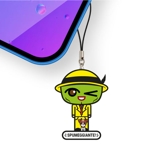 Ciondolo smart NFC per cellulare - La maschera verde #1