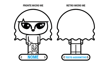 Crea Micro Me da foto - Portachiavi Smart NFC